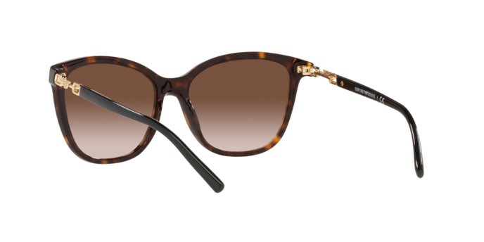 Sonnenbrillen Emporio Armani EA 4173 (500213) farbe havana form quadratisch gläser gradient brown