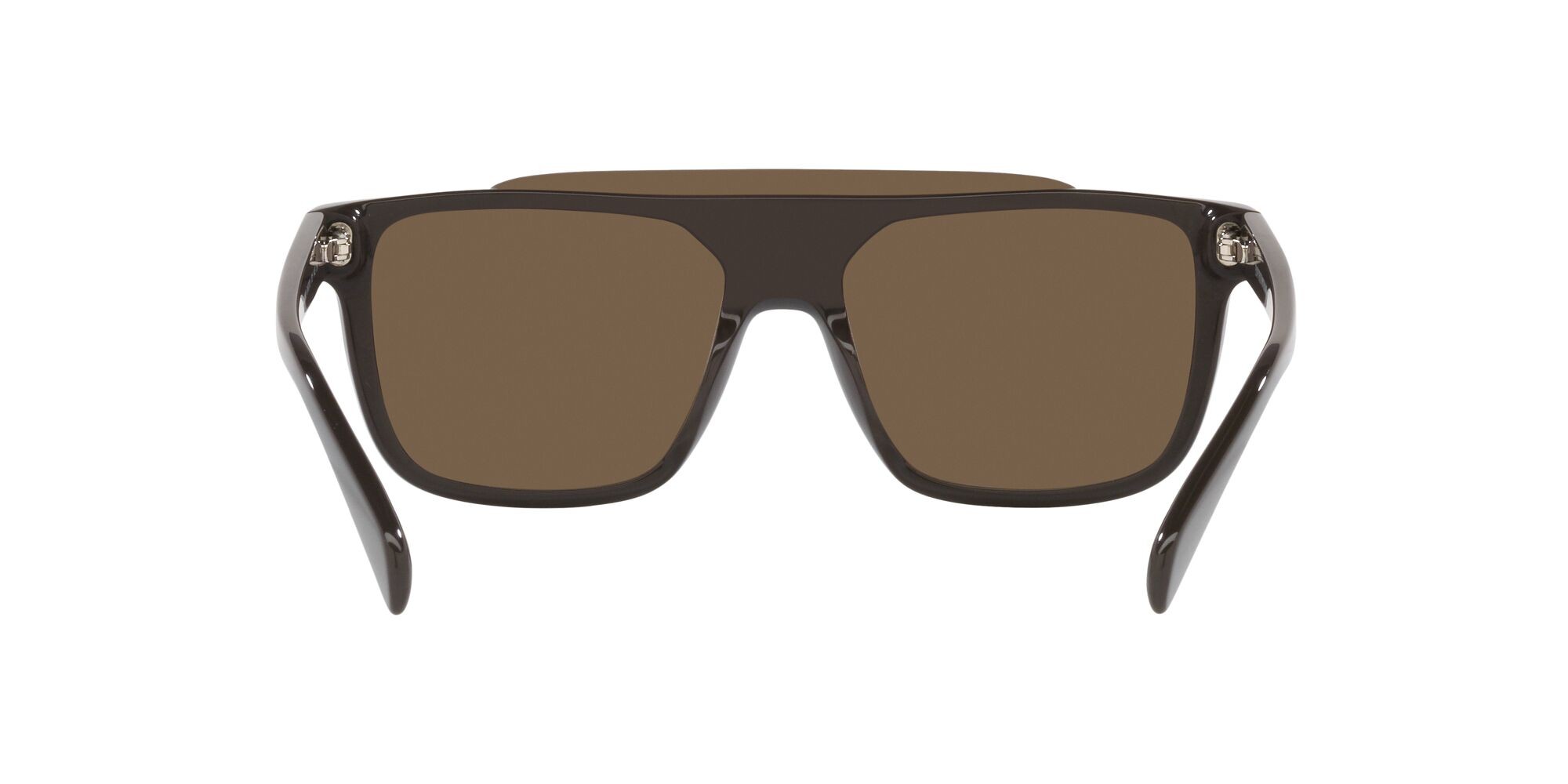Sonnenbrillen Emporio Armani EA 4193 (519773) farbe grigio lucido form quadratisch gläser marrone scuro