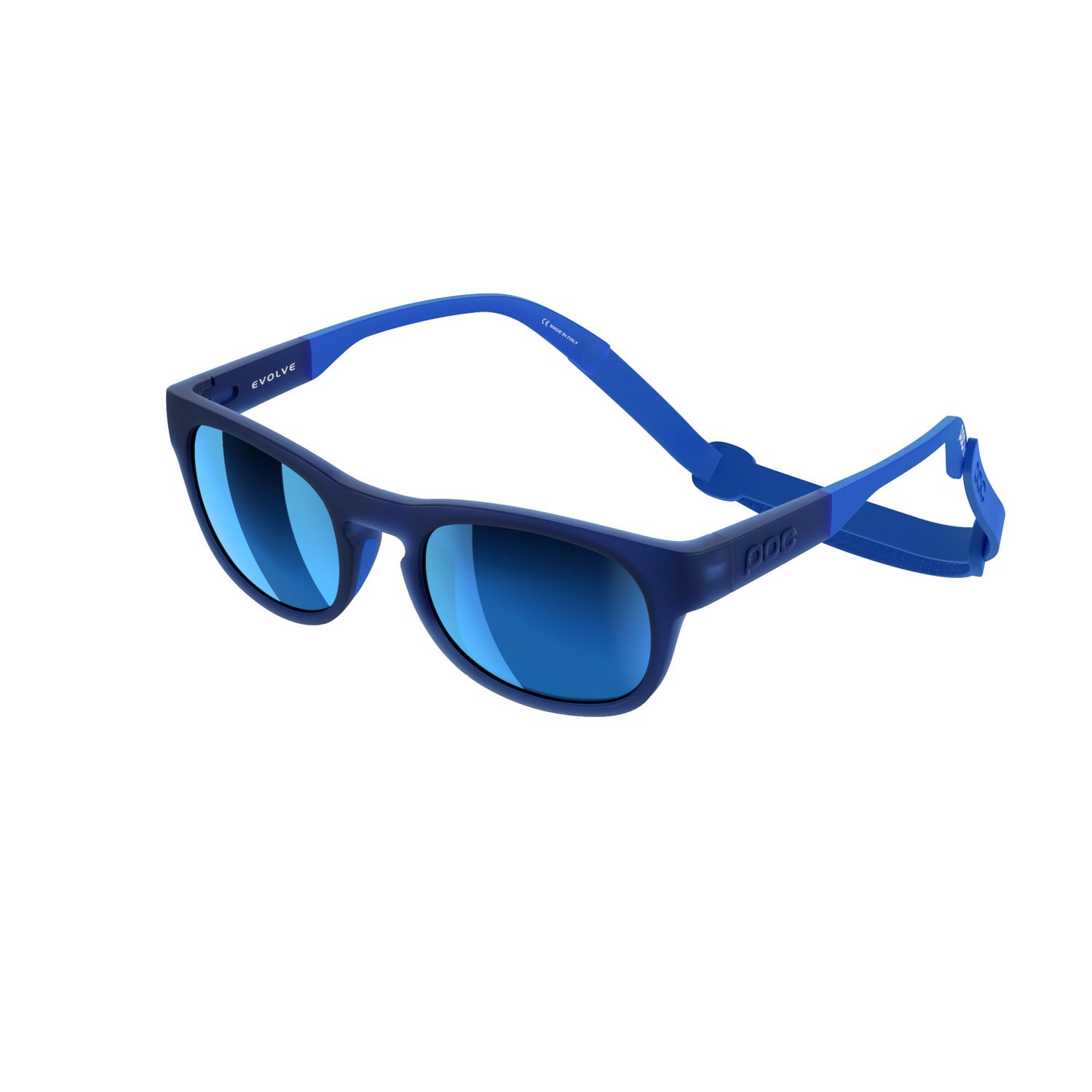 Sonnenbrillen Poc Evolve EV1001 9593  farbe lead blue/fluo blue/clarity pocito/sunny blue 