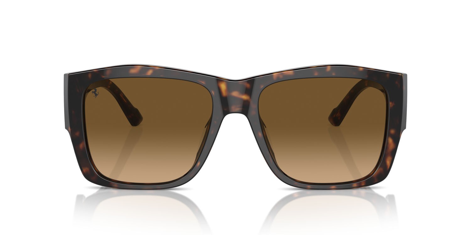 Occhiali da sole Ferrari FH 2003U (702/M2) colore havana forma quadrato lenti polarized marrone sfumata