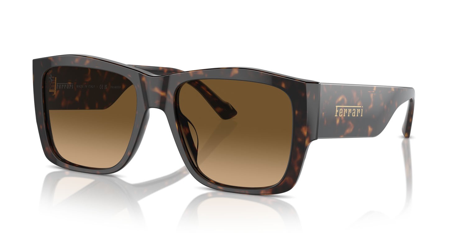 Occhiali da sole Ferrari FH 2003U (702/M2) colore havana forma quadrato lenti polarized marrone sfumata