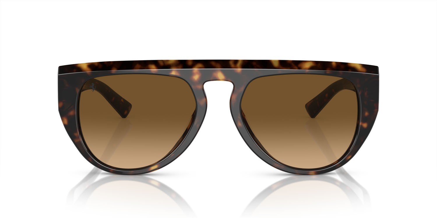Occhiali da sole Ferrari FH 2005U (702/M2) colore havana forma aviator lenti polarized marrone sfumata