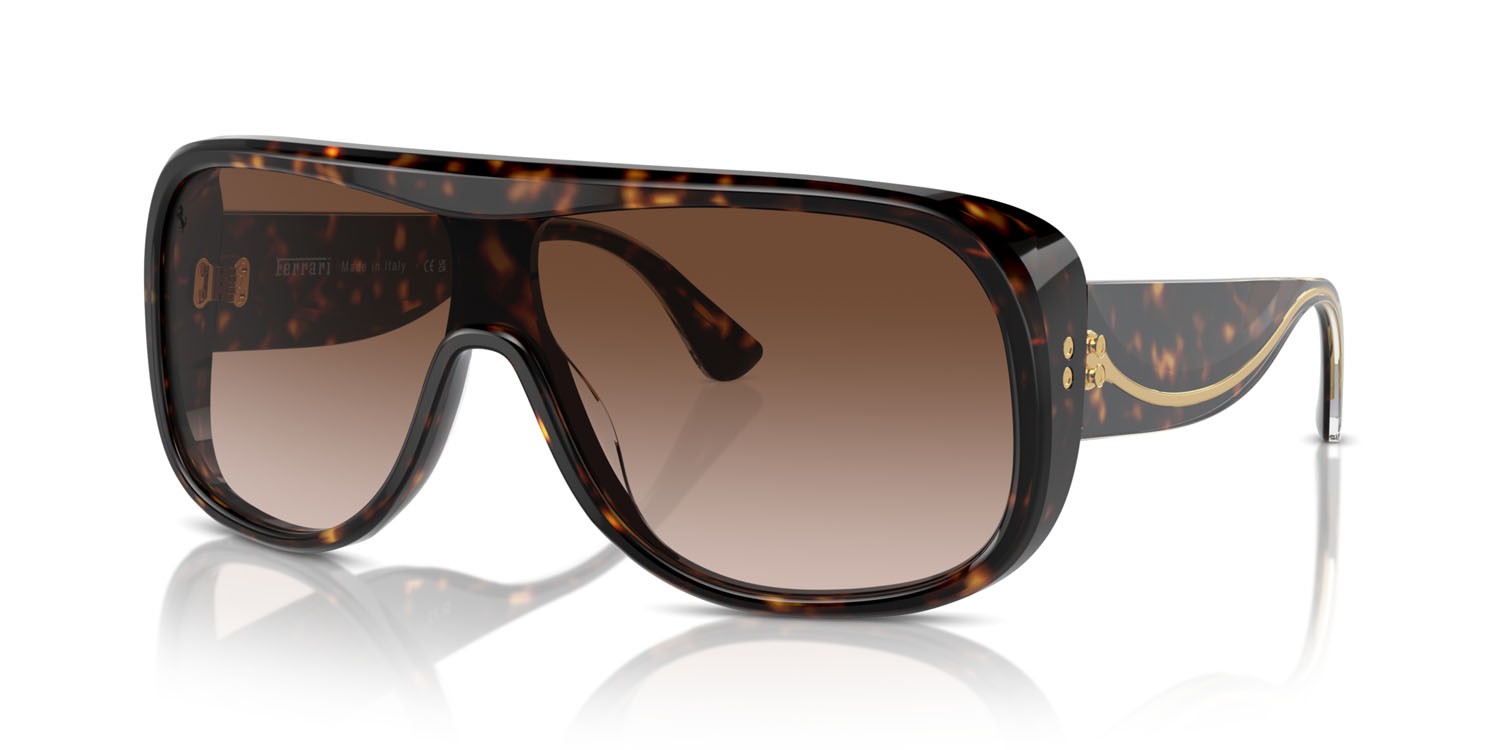 Occhiali da sole Ferrari FH 2006U (702/13) colore havana forma rettangolare lenti marrone sfumato