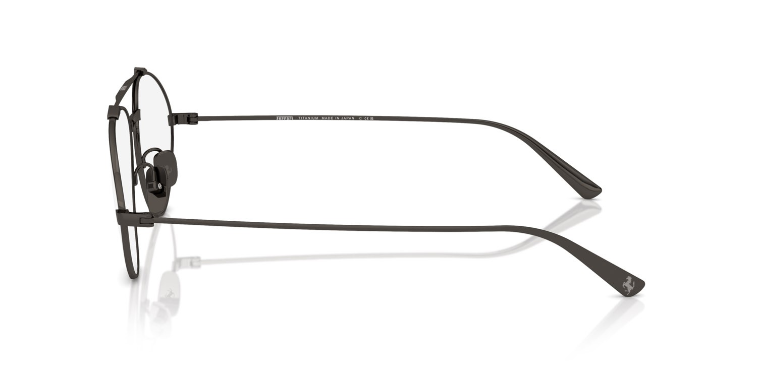 Occhiali da vista Ferrari FH 3001TD (304) colore gunmetal forma irregolare lenti lente demo