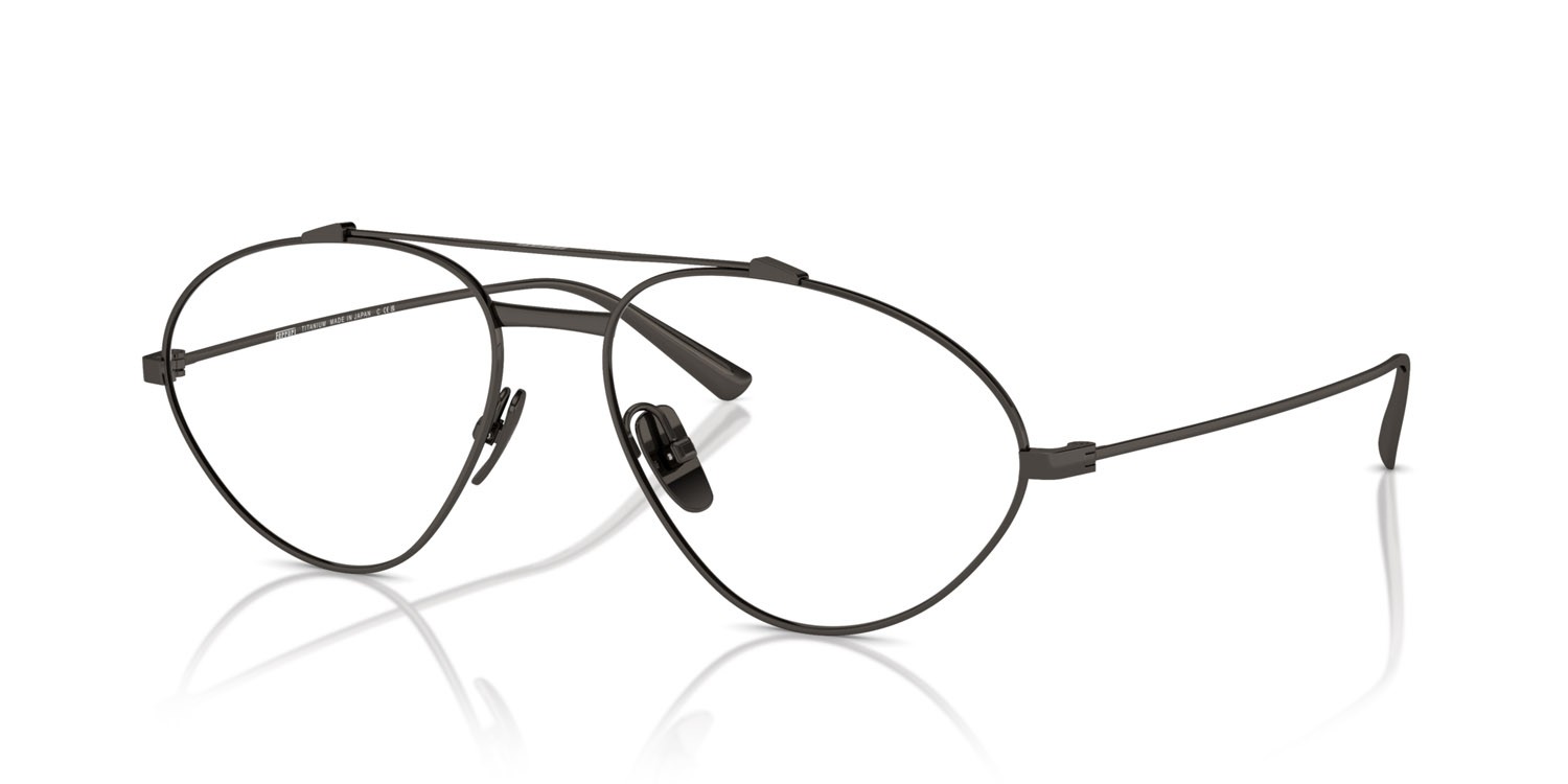Occhiali da vista Ferrari FH 3001TD (304) colore gunmetal forma irregolare lenti lente demo