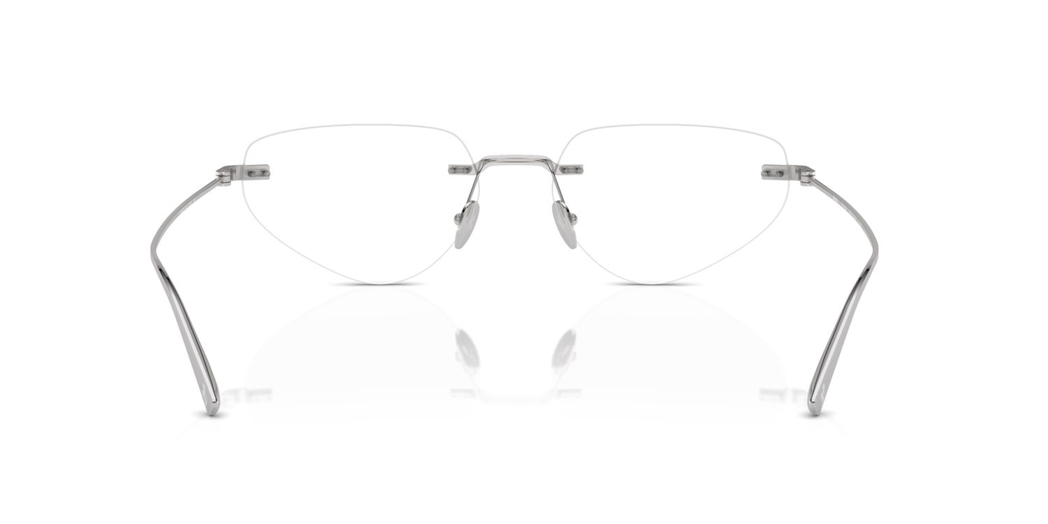 Occhiali da vista Ferrari FH 3002TD (303) colore argento forma irregolare lenti lente demo