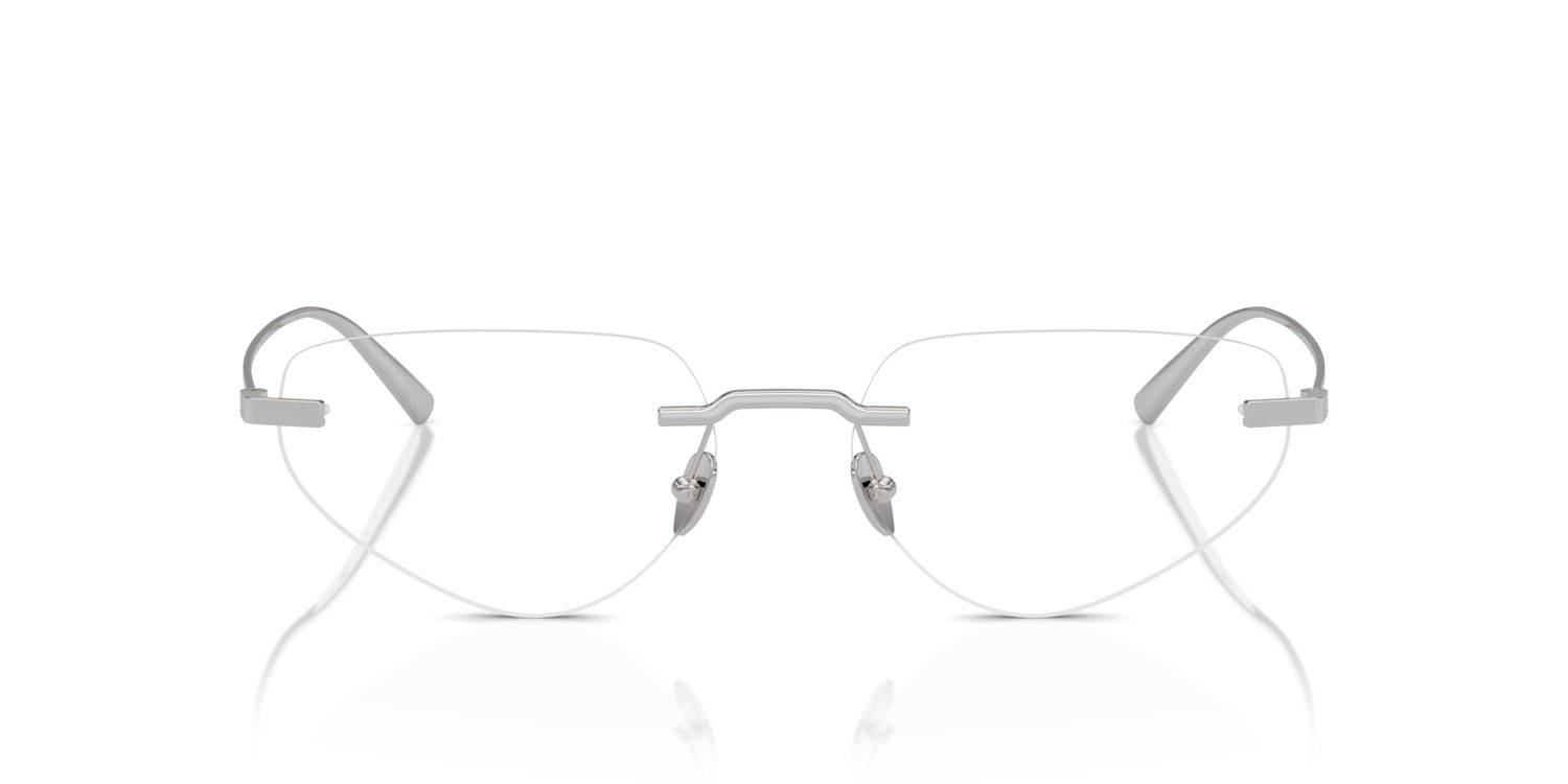 Occhiali da vista Ferrari FH 3002TD (303) colore argento forma irregolare lenti lente demo