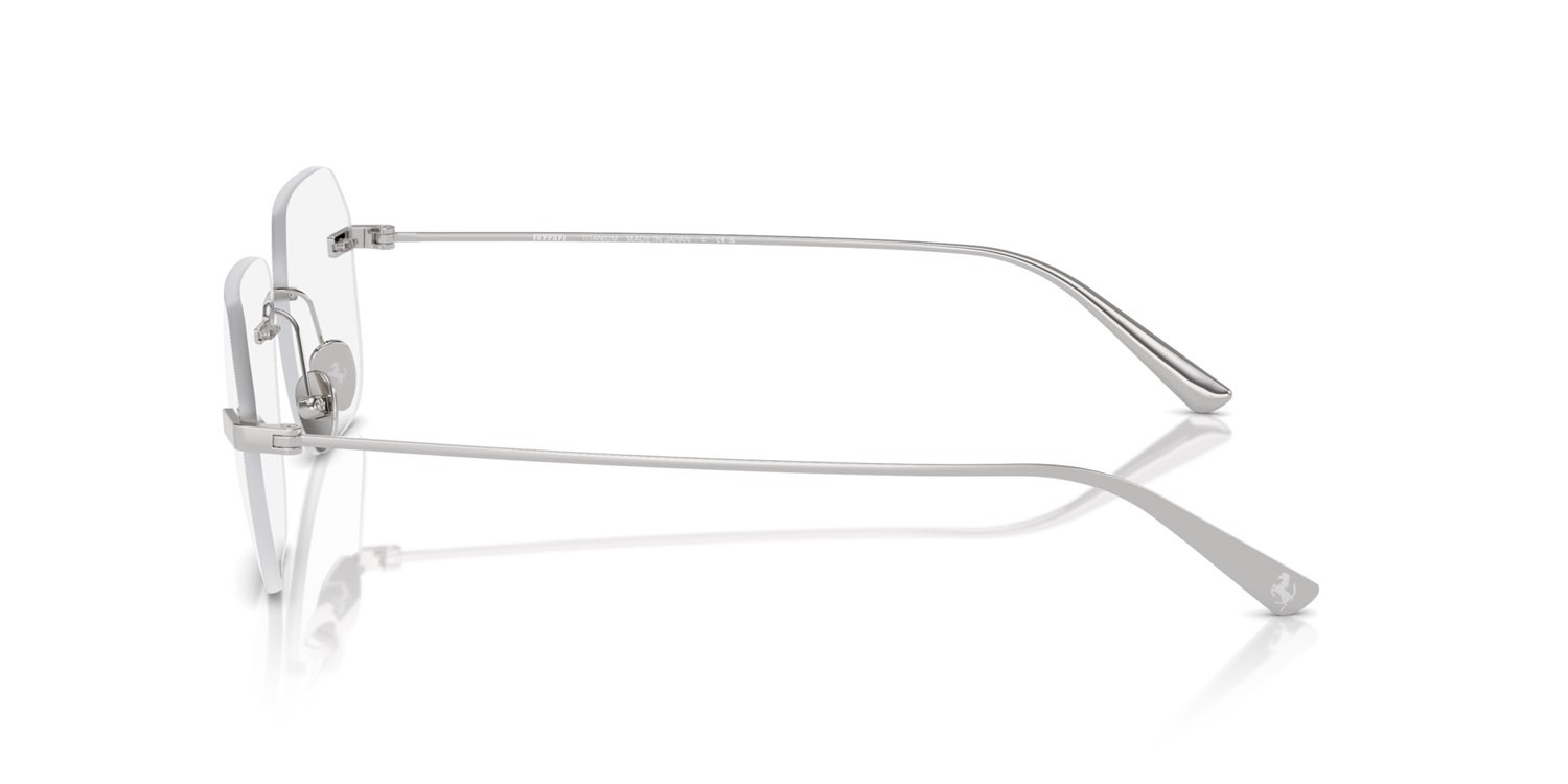 Occhiali da vista Ferrari FH 3003TD (303) colore argento forma quadrato lenti lente demo