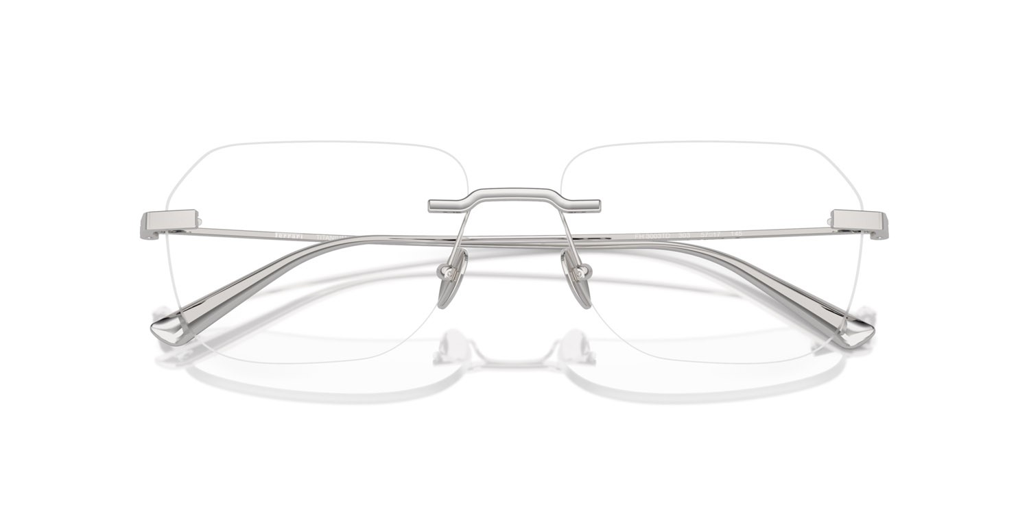 Occhiali da vista Ferrari FH 3003TD (303) colore argento forma quadrato lenti lente demo