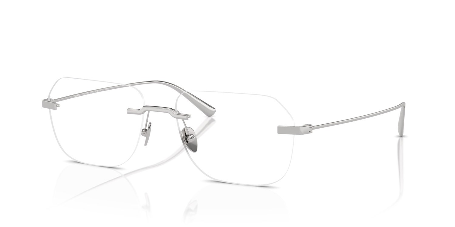 Occhiali da vista Ferrari FH 3003TD (303) colore argento forma quadrato lenti lente demo