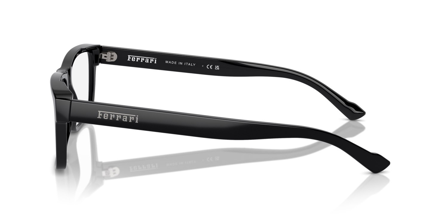 Occhiali da vista Ferrari FH 4001 (701) colore nero forma rettangolare lenti lente demo