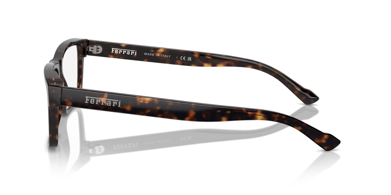 Occhiali da vista Ferrari FH 4001 (702) colore havana forma rettangolare lenti lente demo