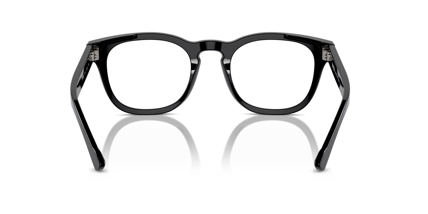 Occhiali da vista Ferrari FH 4002 (701) colore nero forma rotondo lenti lente demo