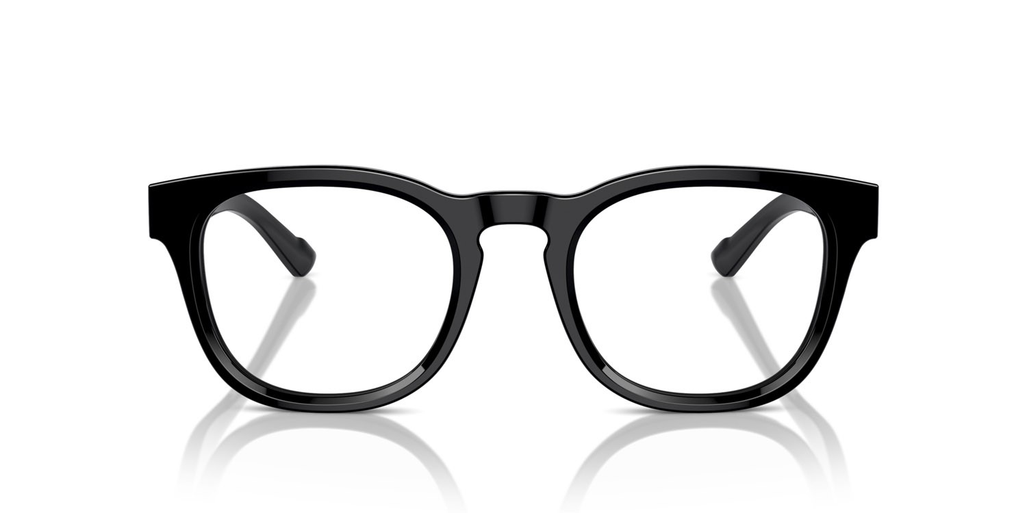 Occhiali da vista Ferrari FH 4002 (701) colore nero forma rotondo lenti lente demo