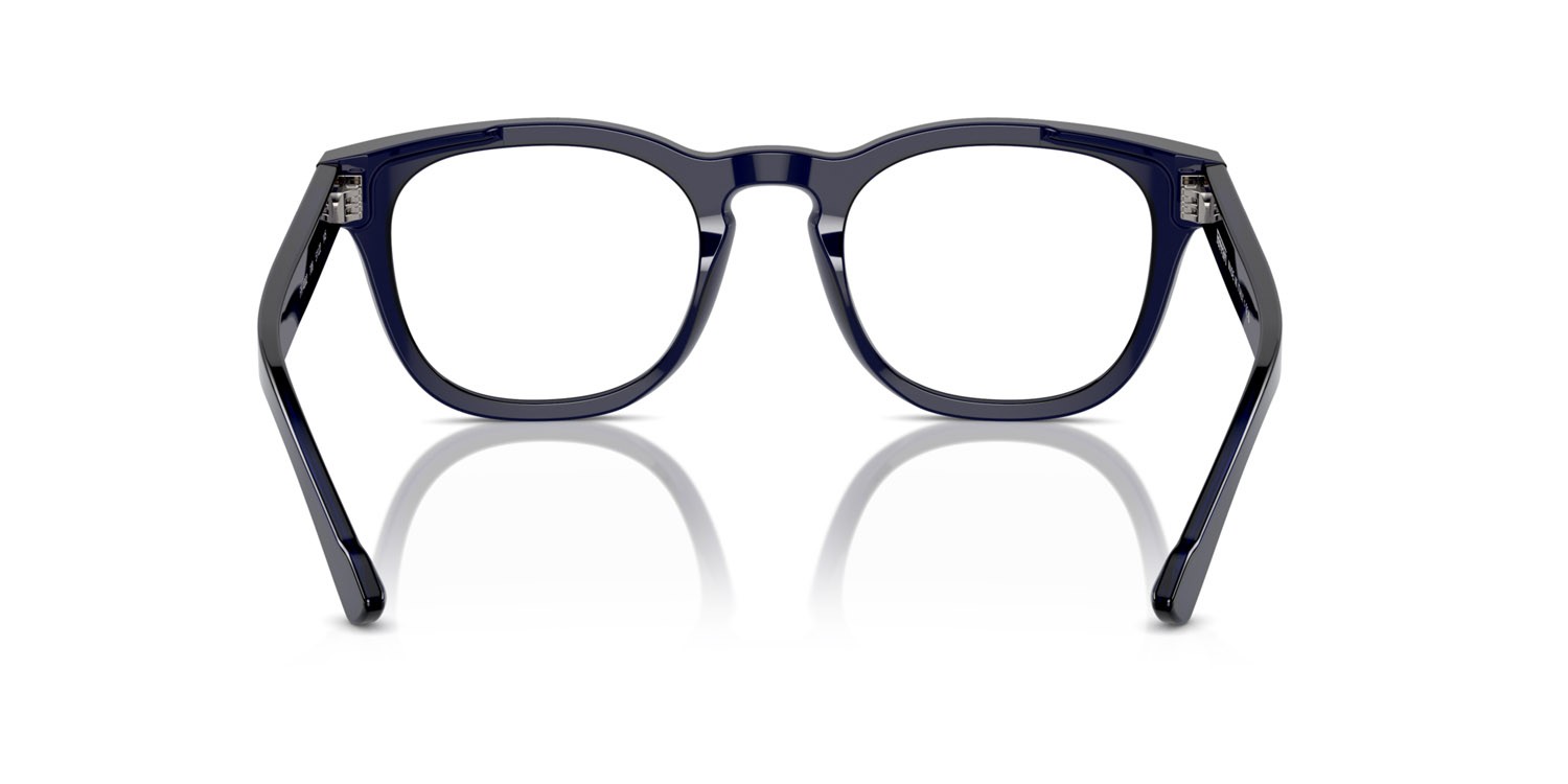 Occhiali da vista Ferrari FH 4002 (708) colore blu trasparente forma rotondo lenti lente demo