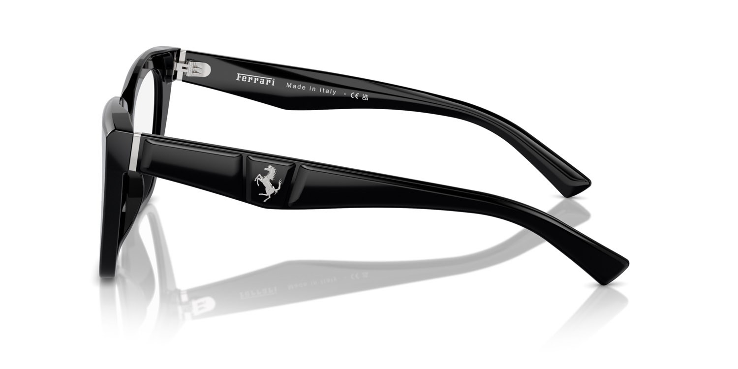 Occhiali da vista Ferrari FH 4003U (701) colore nero forma quadrato lenti lente demo