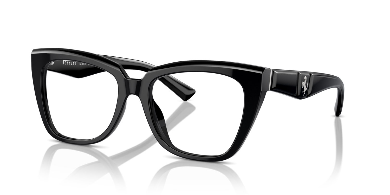 Occhiali da vista Ferrari FH 4003U (701) colore nero forma quadrato lenti lente demo