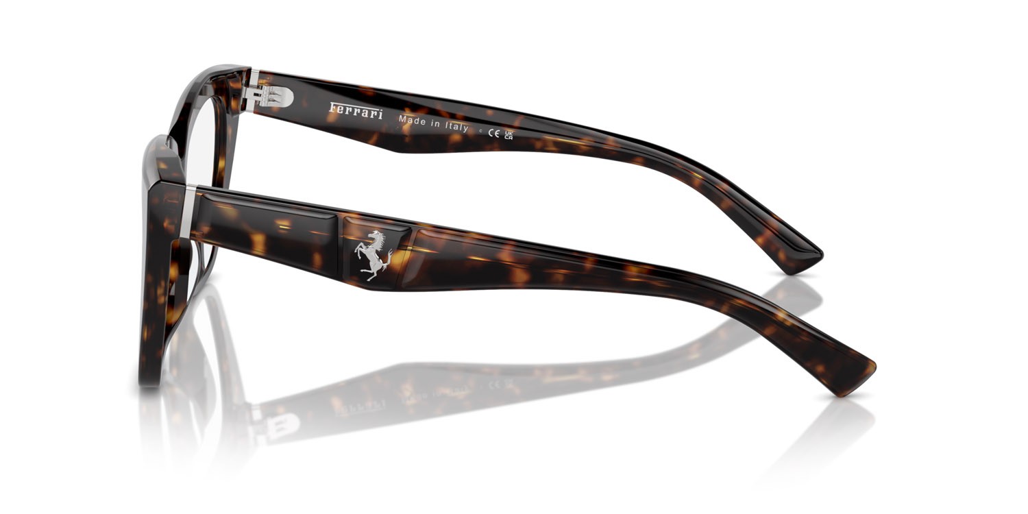 Occhiali da vista Ferrari FH 4003U (702) colore havana forma quadrato lenti lente demo