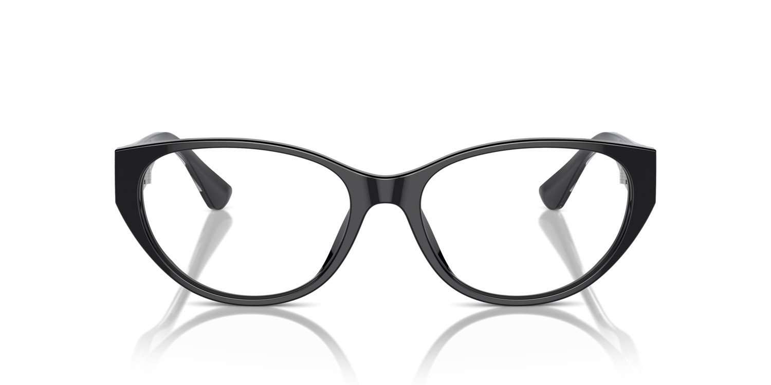 Occhiali da vista Ferrari FH 4004U (701) colore nero forma cat eye lenti lente demo