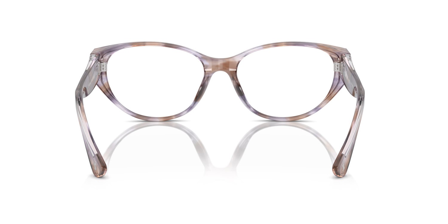 Occhiali da vista Ferrari FH 4004U (704) colore havana viola forma cat eye lenti lente demo