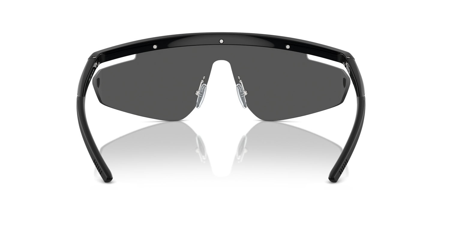 Occhiali da sole Ferrari Scuderia FZ 6001 (501/87) colore nero forma irregolare lenti grigio