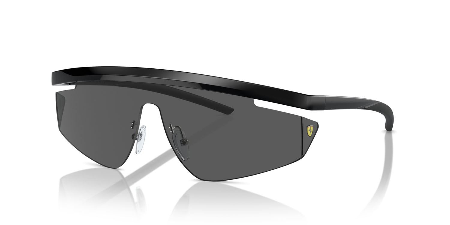 Occhiali da sole Ferrari Scuderia FZ 6001 (501/87) colore nero forma irregolare lenti grigio