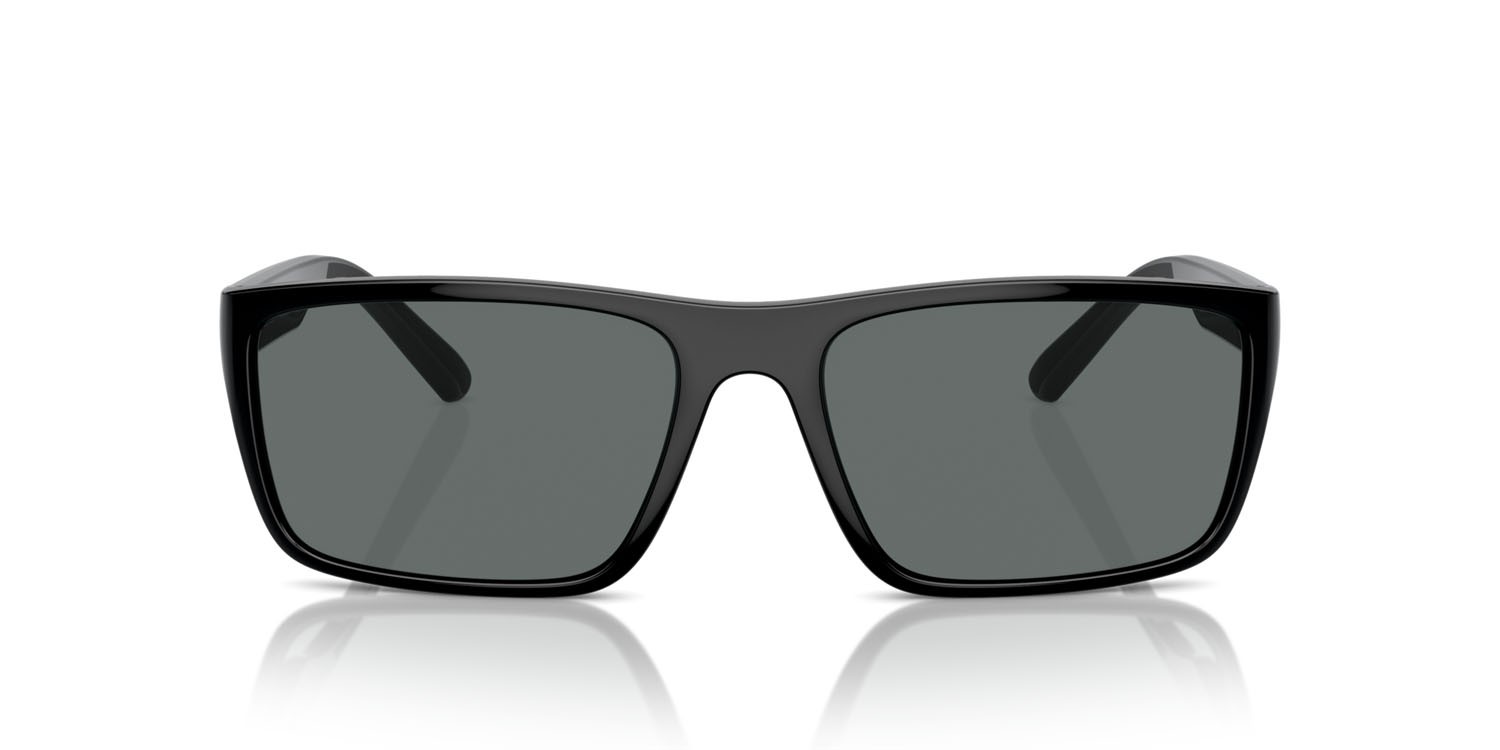 Occhiali da sole Ferrari Scuderia FZ 6003U (501/81) colore nero forma rettangolare lenti polarized grigia