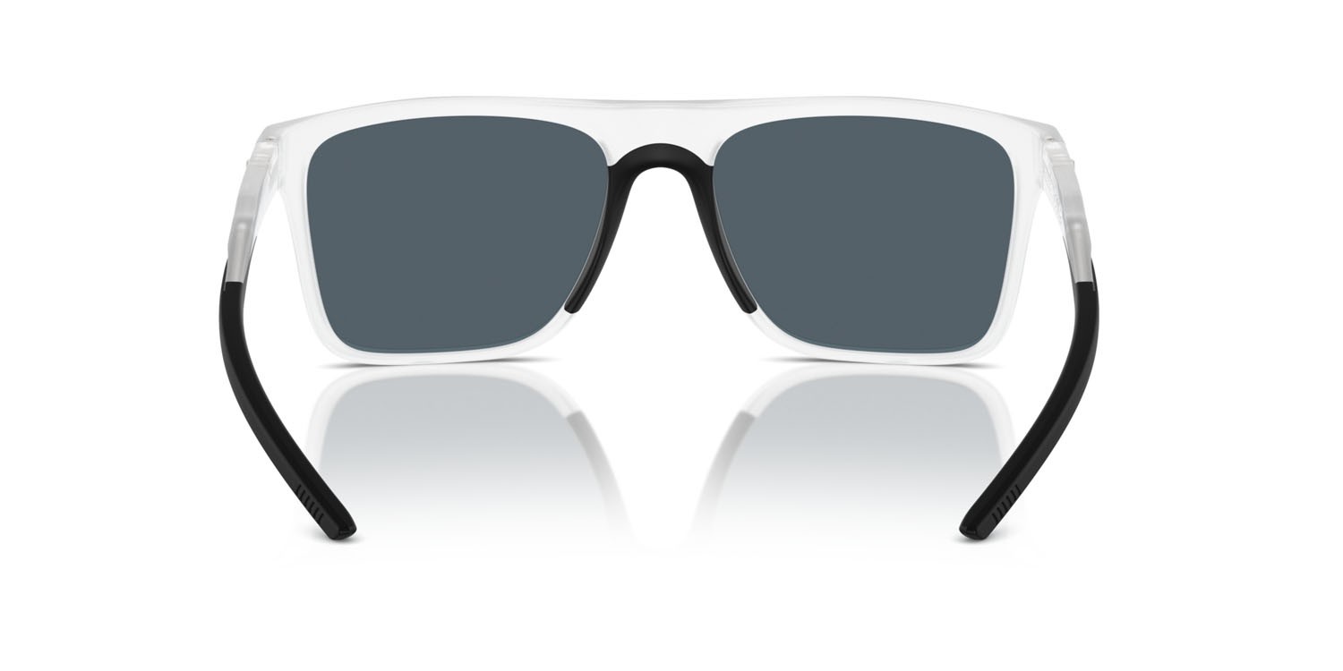 Occhiali da sole Ferrari Scuderia FZ 6006 (505/55) colore grigio trasparente forma quadrato lenti blu a specchio