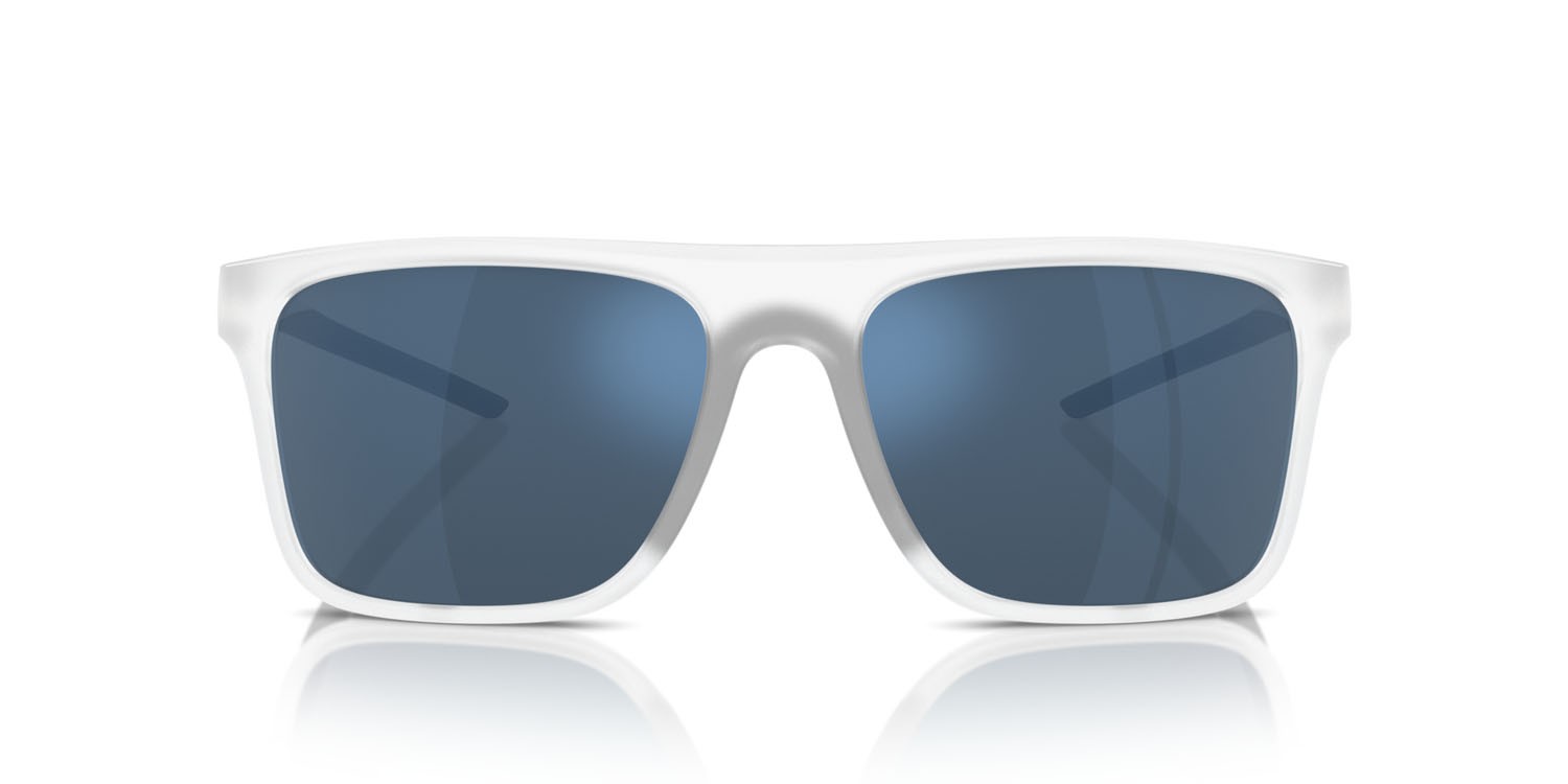 Occhiali da sole Ferrari Scuderia FZ 6006 (505/55) colore grigio trasparente forma quadrato lenti blu a specchio