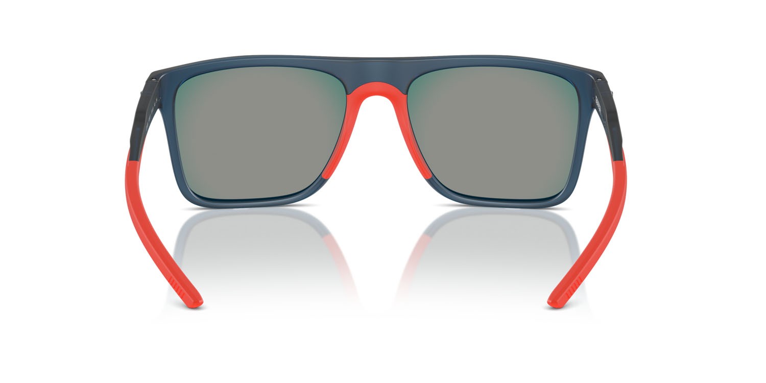 Occhiali da sole Ferrari Scuderia FZ 6006 (506/6P) colore blu opale forma quadrato lenti mirror red blue