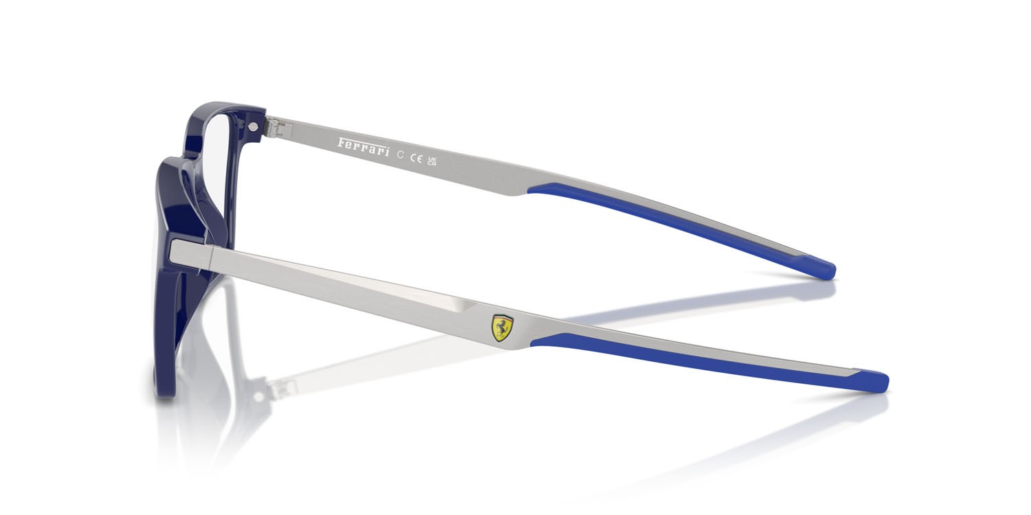 Occhiali da vista Ferrari Scuderia FZ 8005U (512) colore blu forma rettangolare lenti lente demo