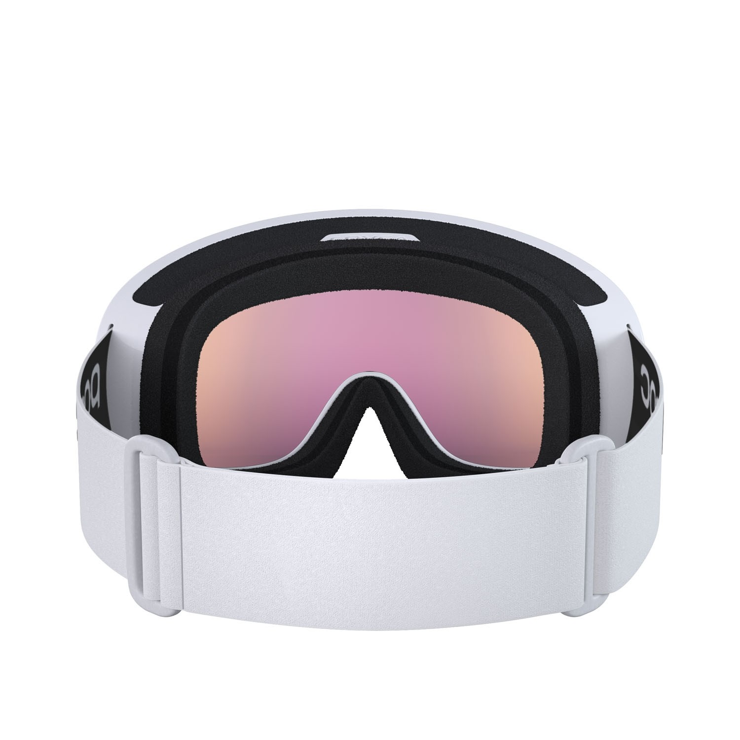 Skibrillen und Snowboard masken Poc Fovea Clarity 40403 8265 farbe hydrogen white gläser spektris orange