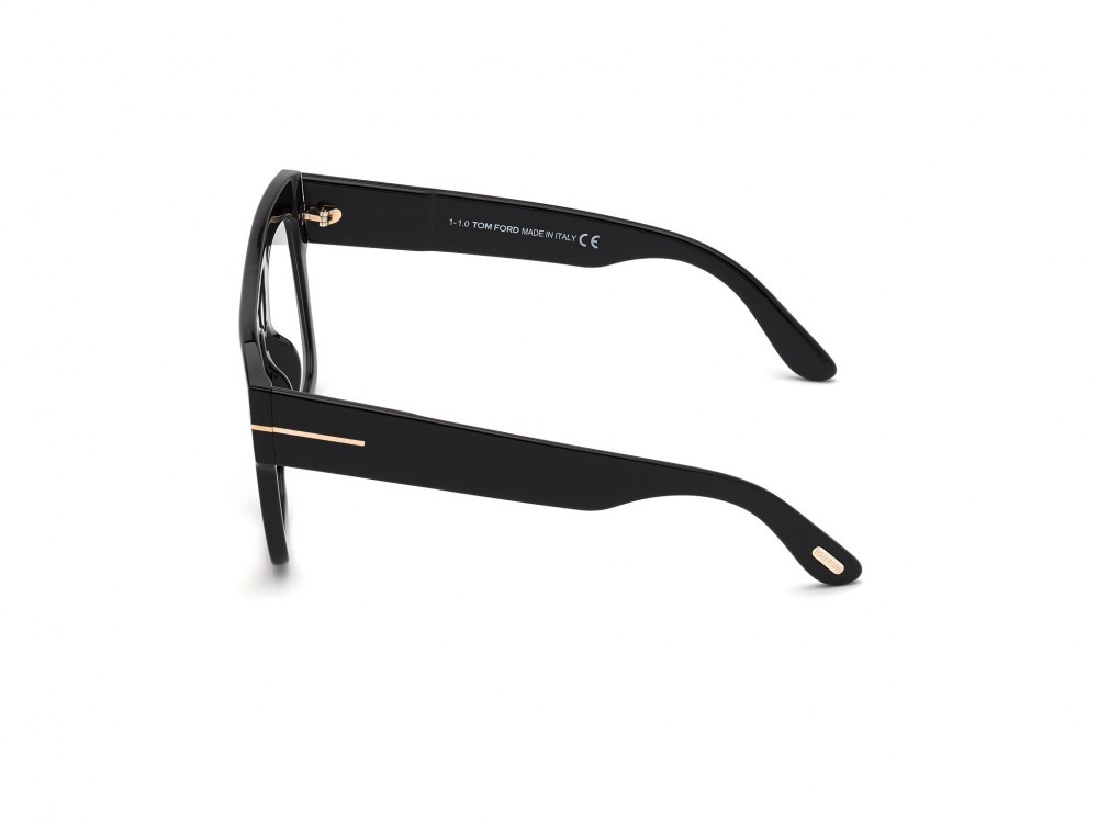 Sunglasses Tom Ford Renee FT0847 (001) color nero lucido  shape square 