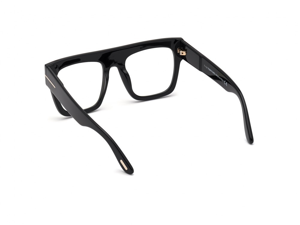 Sunglasses Tom Ford Renee FT0847 (001) color nero lucido  shape square 