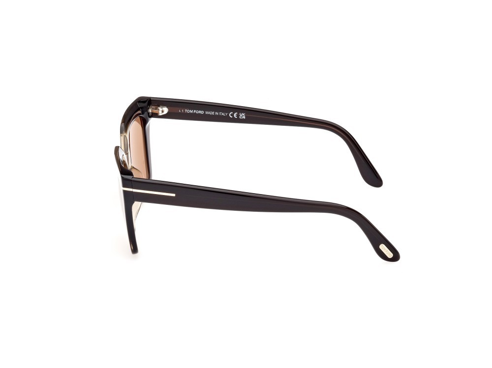 Sonnenbrillen Tom Ford Winona FT1030 (47J) farbe marrone chiaro / altri form cat-eye gläser roviex