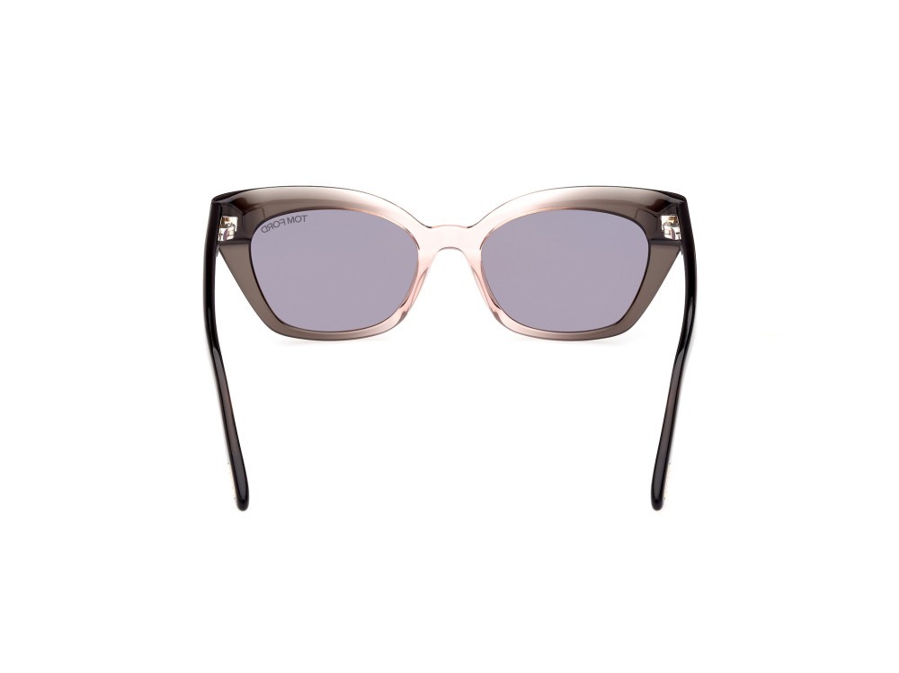Sonnenbrillen Tom Ford Juliette FT1031 (20J) farbe grigio / altro form cat-eye gläser roviex