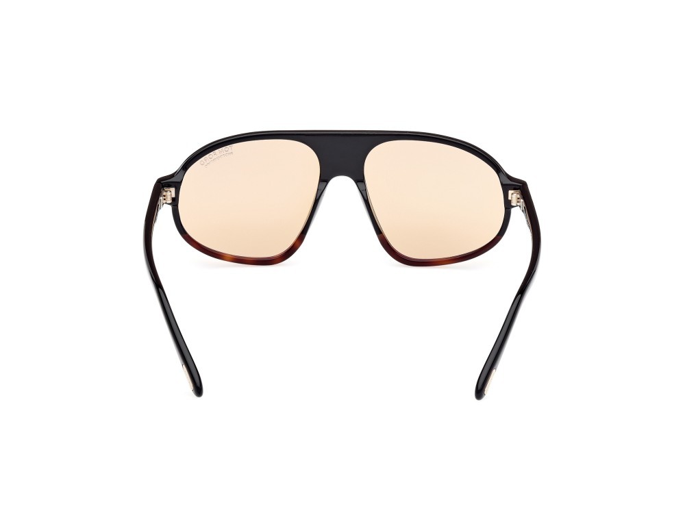 Sunglasses Tom Ford Erol FT1178 (56E) color avana colorata shape aviator 