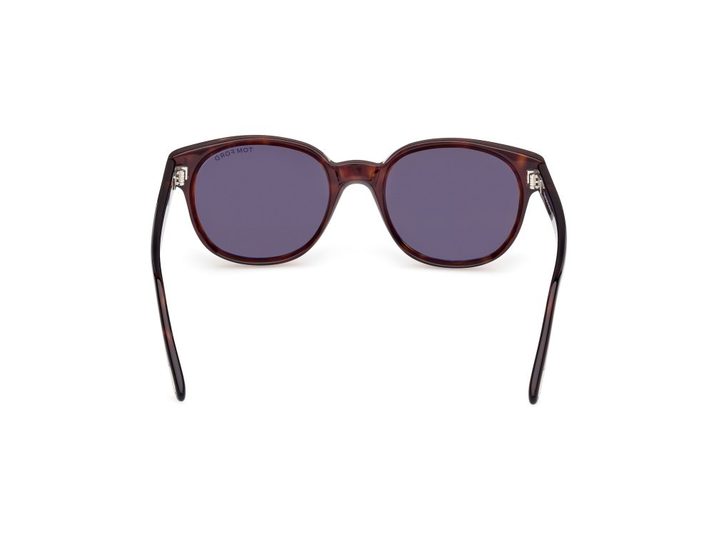 Sunglasses Tom Ford Mert FT1180 (52A) color avana scura shape round lenses fumo
