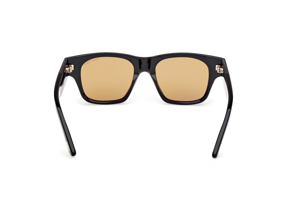 Occhiali da sole Tom Ford FT1280 (01E) colore nero lucido forma quadrato 