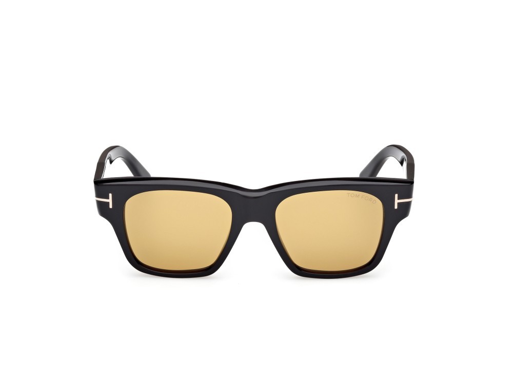 Occhiali da sole Tom Ford FT1280 (01E) colore nero lucido forma quadrato 