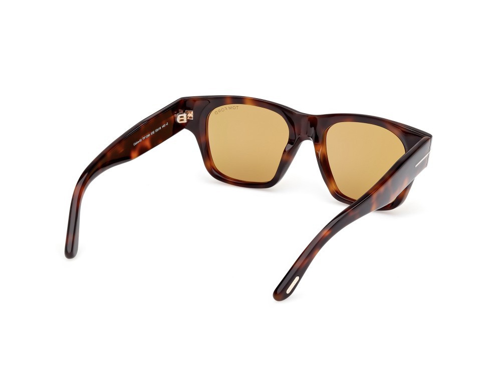 Sunglasses Tom Ford FT1280 (53E) color avana bionda shape square 