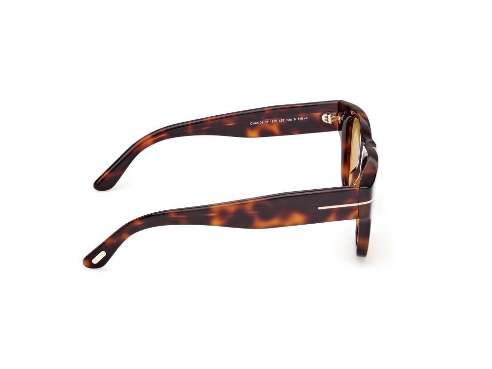Sunglasses Tom Ford FT1280 (53E) color avana bionda shape square 