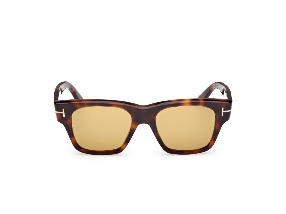 Sunglasses Tom Ford FT1280 (53E) color avana bionda shape square 