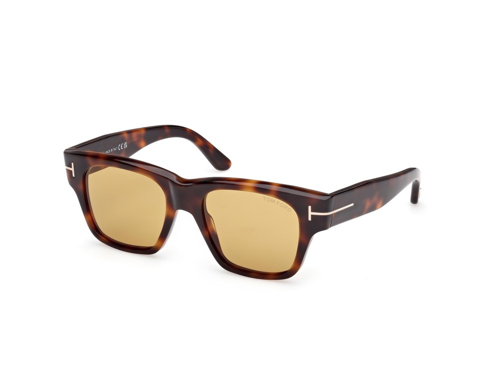 Sunglasses Tom Ford FT1280 (53E) color avana bionda shape square 