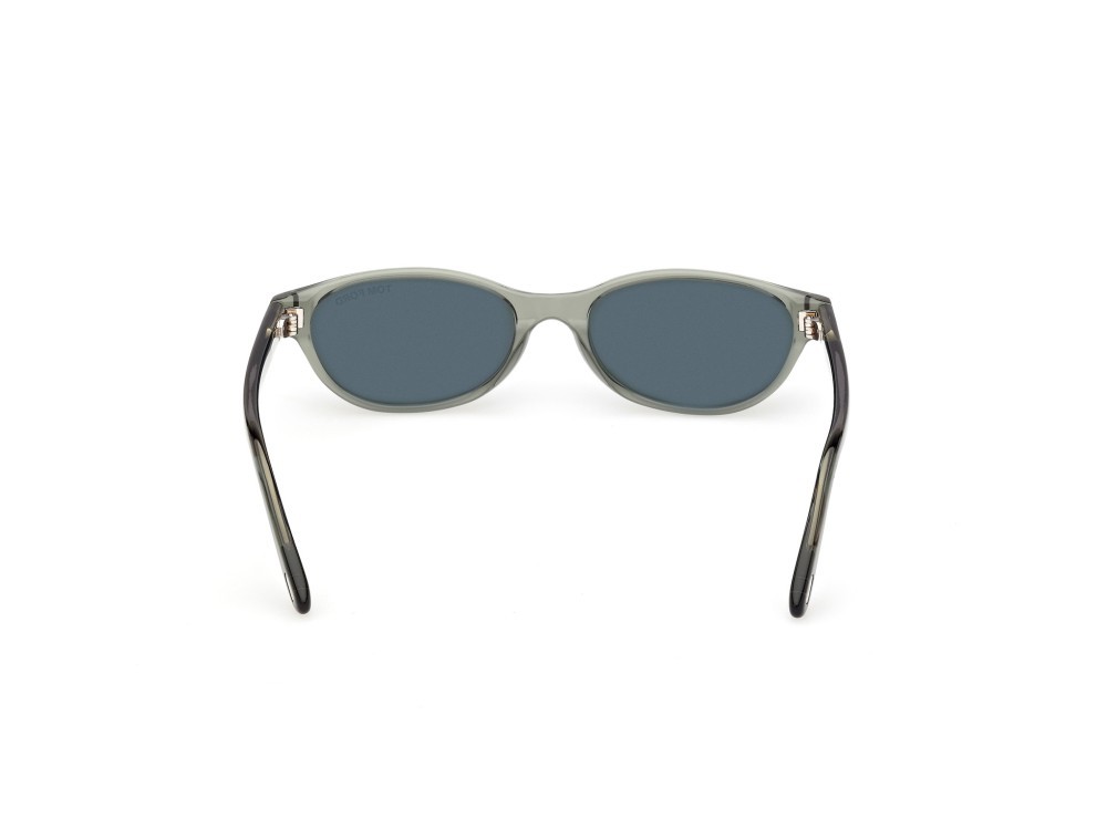 Sonnenbrillen Tom Ford Chloe-02 FT1310 (93N) farbe verde chiaro lucido  form oval gläser verde