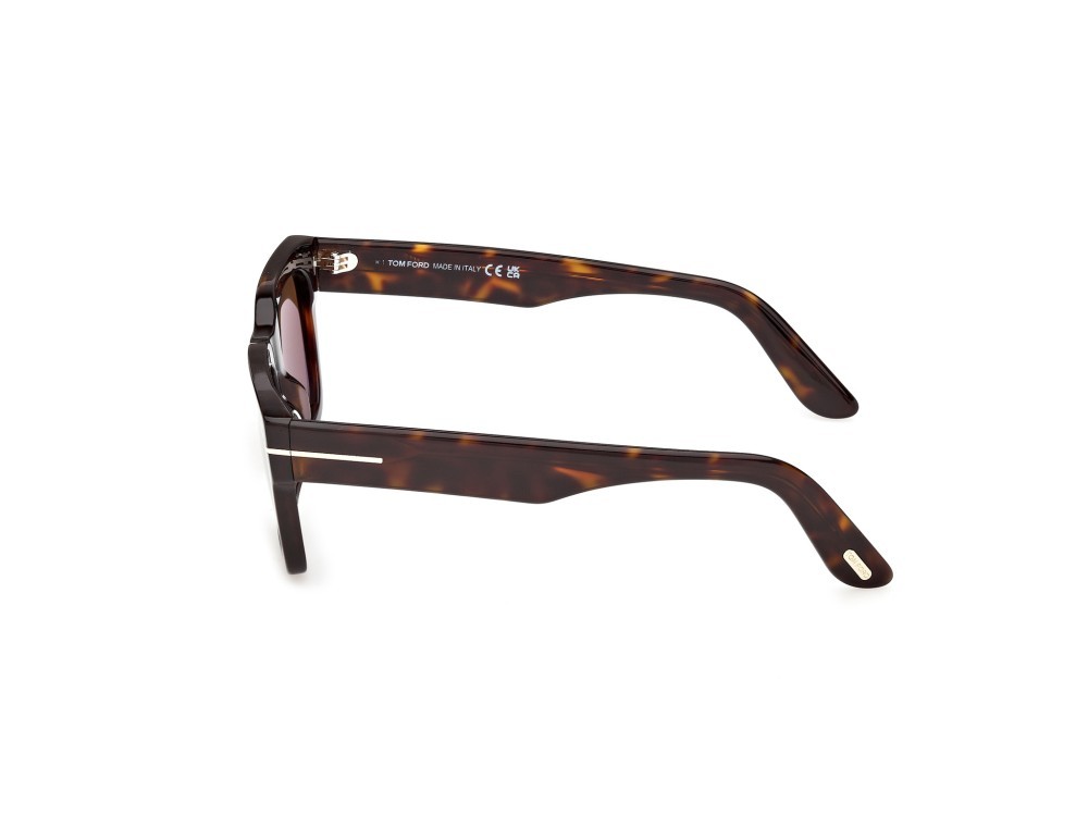 Sunglasses Tom Ford Andy-02 FT1333 (52J) color avana scura shape square lenses roviex