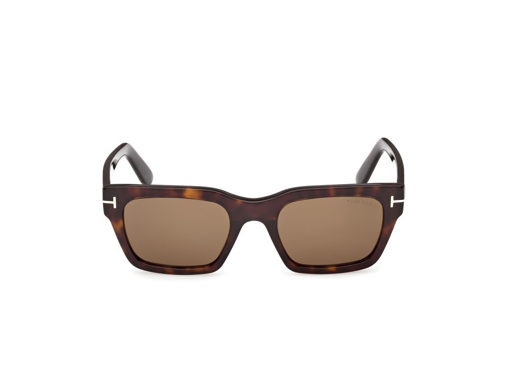 Sunglasses Tom Ford Andy-02 FT1333 (52J) color avana scura shape square lenses roviex