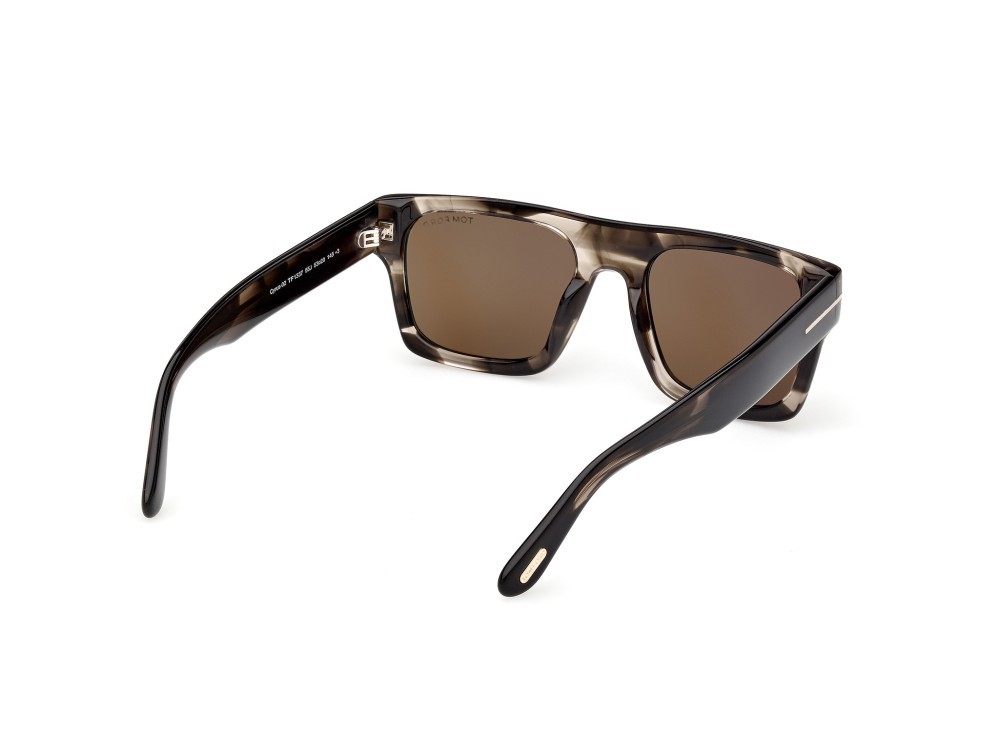 Sunglasses Tom Ford Cyrus-02 FT1337 (55J) color avana colorata shape square lenses roviex