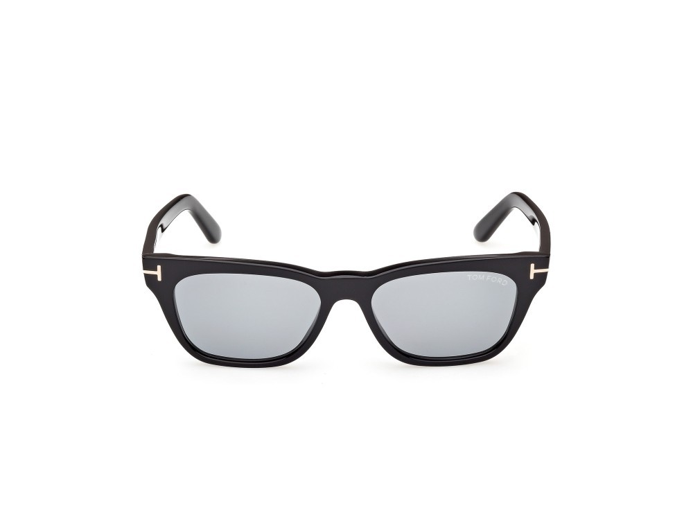 Sonnenbrillen Tom Ford Penn-02 FT1362 (05A) farbe nero lucido  form rechteckig gläser fumo