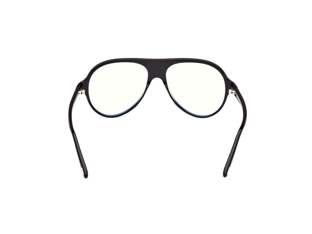 Brillen Tom Ford FT5012-B (001) farbe nero lucido form aviator 
